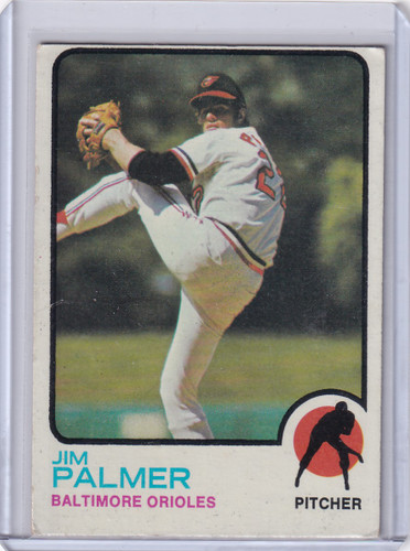 1973 Topps Baseball #160 Jim Palmer - Baltimore Orioles