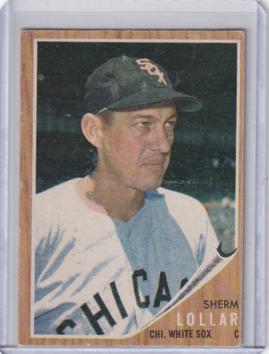 1962 Topps #514 Sherm Lollar - Chicago White Sox