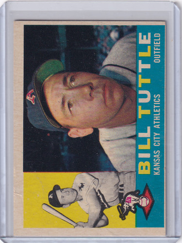 1960 Topps #367 Bill Tuttle - Kansas City Athletics