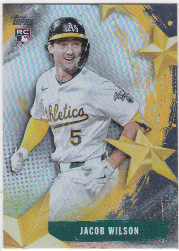 2025 Topps Stars of the MLB #SMLB-31 Jacob Wilson RC Athletics