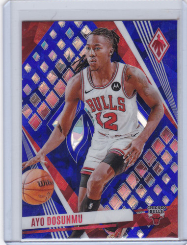 2023 PHOENIX #162 AYO DOSUNMU CRACKED ICE- CHICAGO BULLS