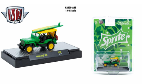 M2 Machines Coca-Cola Release A56 1944 Jeep MB
