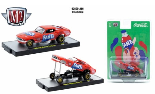 M2 Machines Coca-Cola Release A56 1969 Ford Mustang Funny Car