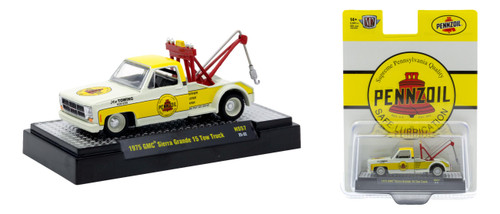 M2 Machines 1:64 1975 GMC Sierra Grande 15 Tow Truck Rel HS57