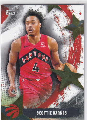 2025 TOPPS #SA-28 SCOTTIE BARNES STARS OF NBA- TORONTO RAPTORS