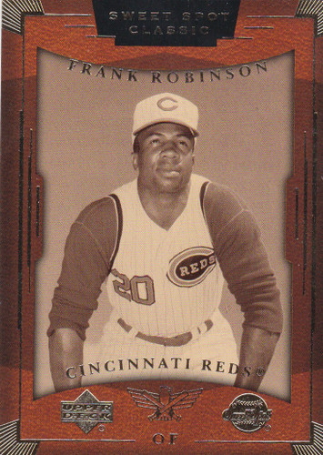2004 UPPER DECK #29 FRANK ROBINSON SWEET SPOT CLASSIC- CINCINNATI REDS