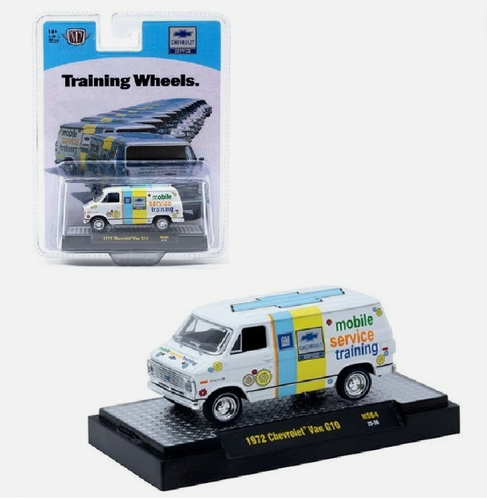 M2 Machines 1:64 1972 Chevrolet Van G10 Rel HS64