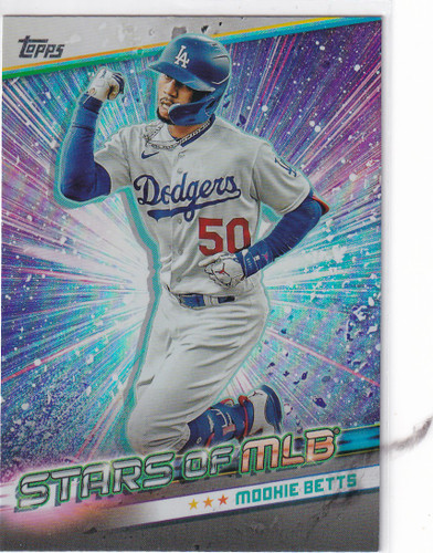 2024 TOPPS #SMLB-9 MOOKIE BETTS STARS OF THE MLB- LOS ANGELES DODGERS