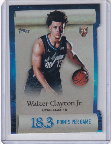 2025-26 Topps Basketball Making the List #ML-18 Walter Clayton Jr. - Utah Jazz
