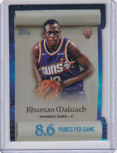 2025-26 Topps Basketball Making the List #ML-10 Khaman Maluach - Phoenix Suns