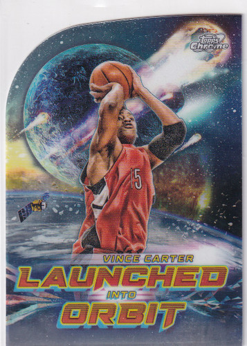 2024 TOPPS CHROME #LIO-22 VINCE CARTER LAUNCH ORBIT- TORONTO RAPTORS