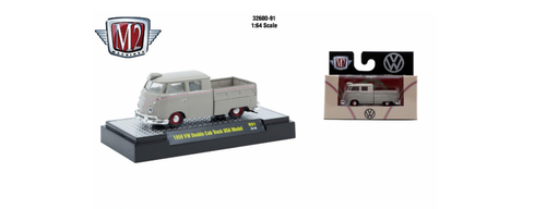 M2 Machines 1:64 Detroit Muscle R91 1959 VW Double Cab Truck USA Model