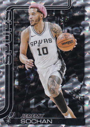 2025 TOPPS #199 JEREMY SOCHAN DIAMONTE- SAN ANTONIO SPURS