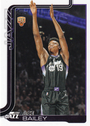 2025 TOPPS #205 ACE BAILEY- UTAH JAZZ