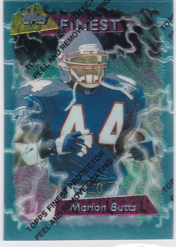 1995 Topps Finest #15 Marion Butts New England Patriots