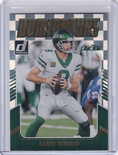 2024 Panini Donruss Dominators #4 Aaron Rodgers - New York Jets