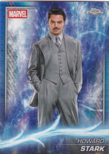 2025 Topps Chrome Marvel Prism #21 Howard Stark - Captain America