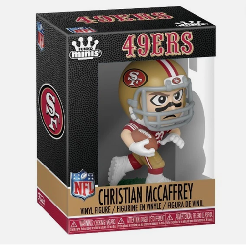 Funko Mini POP! Christian McCaffrey San Francisco 49ers Mini Figure