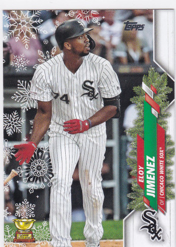 2026 Topps Holiday Snowflake #HW142 Eloy Jimenez Chicago White Sox
