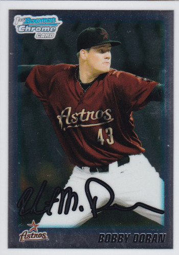 2010 Bowman Chrome #BDPP34 Bobby Doran Houston Astros
