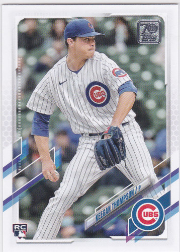2021 Topps Update #US101 Keegan Thompson RC Chicago Cubs