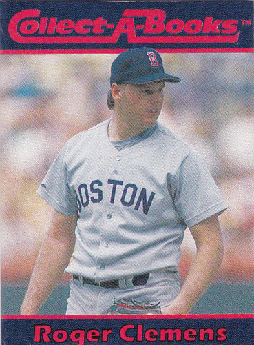 1990 Collect-A-Books #19 Roger Clemens  Boston Red Sox