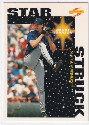 1996 PINNACLE #367 RANDY JOHNSON STAR STRUCK- SEATTLE MARINERS