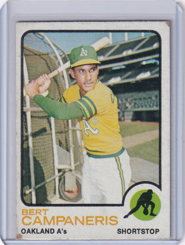 1973 Topps Baseball #295 Bert Campaneris - Oakland Athletics