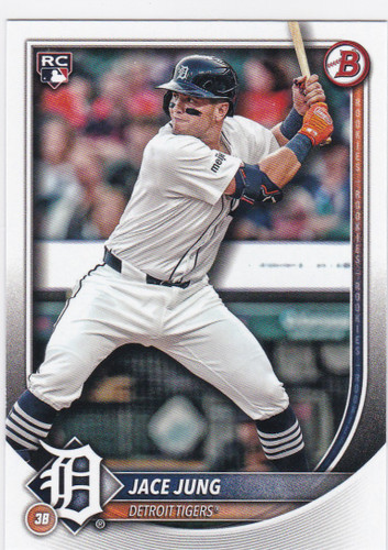 2025 Bowman #59 Jace Jung RC Detroit Tigers