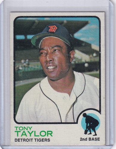 1973 Topps Baseball #29 Tony Taylor - Detroit Tigers