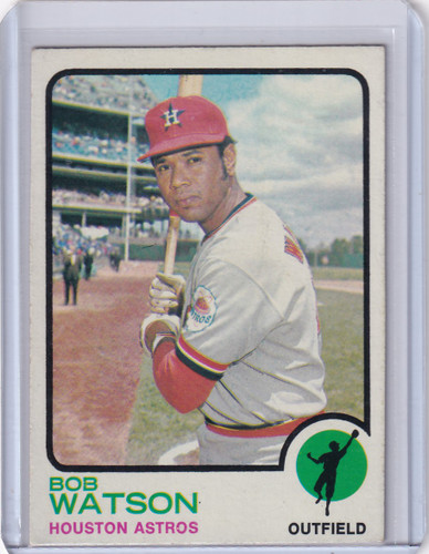 1973 Topps Baseball #110 Bob Watson - Houston Astros