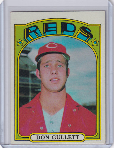 1972 Topps Baseball #157 Don Gullett - Cincinnati Reds