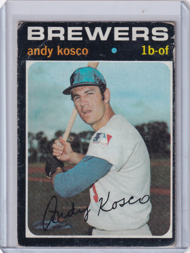 1971 Topps Baseball #746 Andy Kosco - Milwaukee Brewers