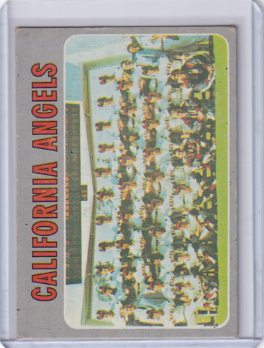 1970 Topps Baseball #522 California Angels Team