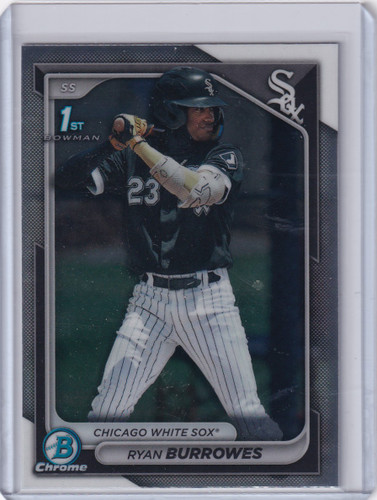 2024 Bowman Baseball #BCP-119 Ryan Burrowes - Chicago White Sox