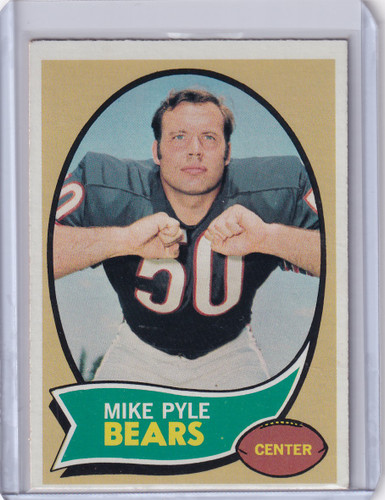 1970 Topps Football #37 Mike Pyle - Chicago Bears