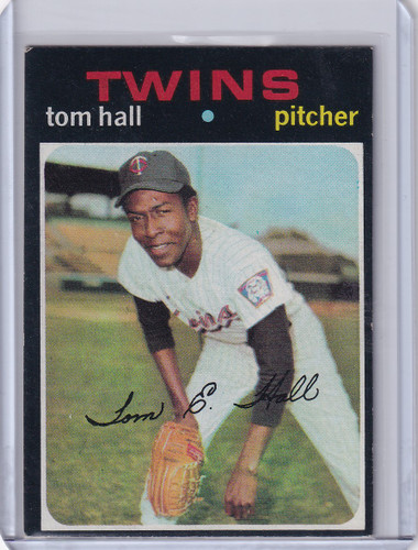 1971 Topps Baseball #313 Tom Hall - Minnesota Twins