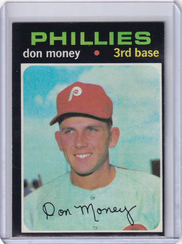 1971 Topps Baseball #49 Don Money - Philadelphia Phillies