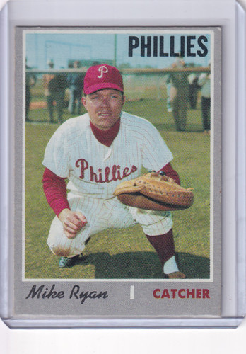 1970 Topps Baseball #591 Mike Ryan - Philadelphia Phillies