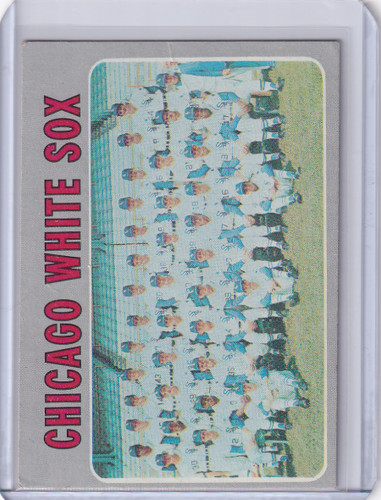 1970 Topps Baseball #501 Chicago White Sox Team