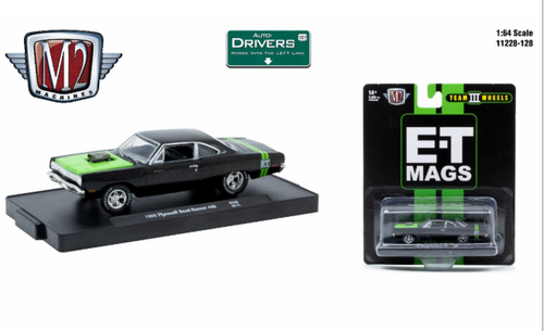 M2 Machines Auto-Drivers 1:64 R128 1969 Plymouth Road Runner 440