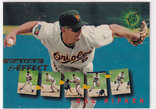 1995 TOPPS #239 CAL RIPKEN JR CAUSE AND EFFECT- BALTIMORE ORIOLES