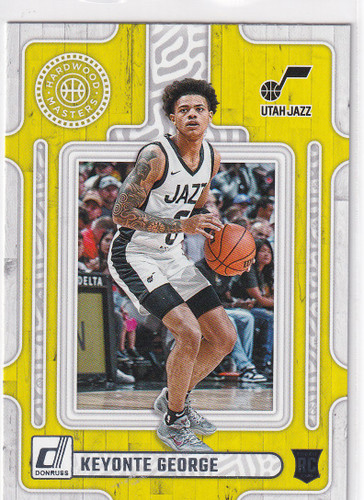 2023-24 DONRUSS #4 KEYONTE GEROGE HARDWOOD- UTAH JAZZ