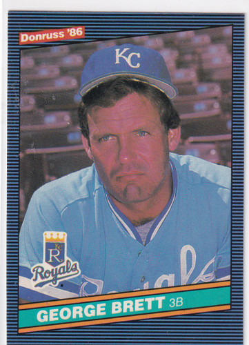 1985 DONRUSS #53 GEORGE BRETT- KANSAS CITY ROYALS