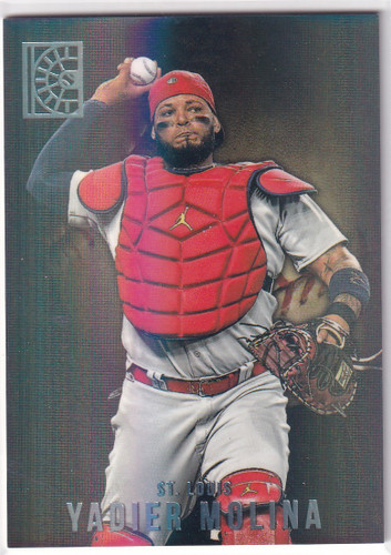 2022 CAPSTONE #99 YADIER MOLINA- ST LOUIS CARDINALS