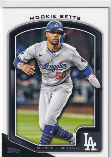 2025 TOPPS #12 MOOKIE BETTS- LOS ANGELES DODGERS