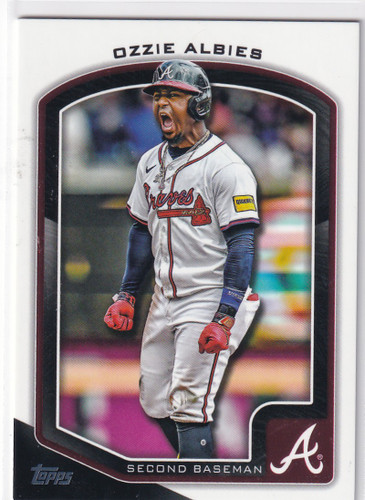 2025 TOPPS #62 OZZIE ALBIES- ATLANTA BRAVES
