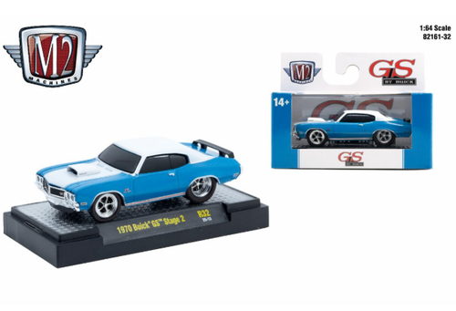 M2 Machines Ground Pounder R32 1970 Buick GS Stage 2