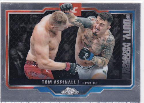 2025 Topps Chrome UFC #146 Tom Aspinall