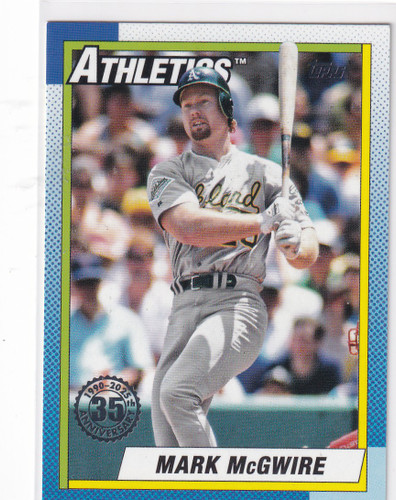 2025 TOPPS #T90-66 MARK MCGWIRE- OAKLAND ATHLETICS